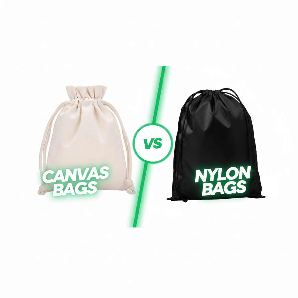 Nylon vs Canvas Bags: Material Guide for Your Custom Bag Line