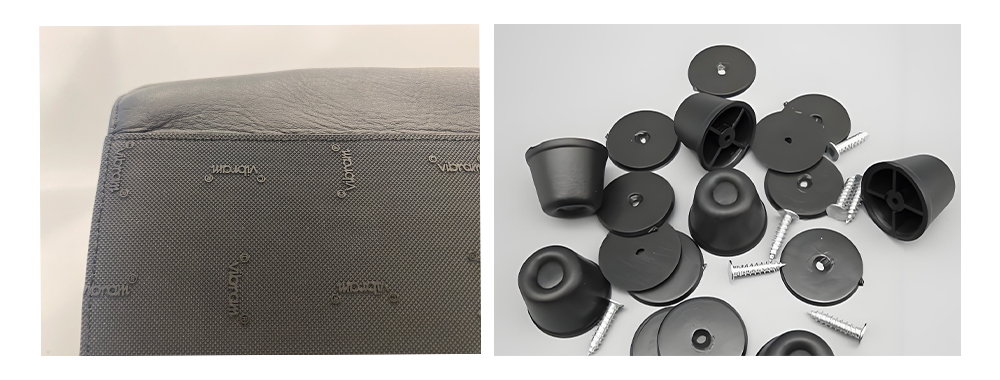 Rubber and Plastic Studs for Bag Bottom