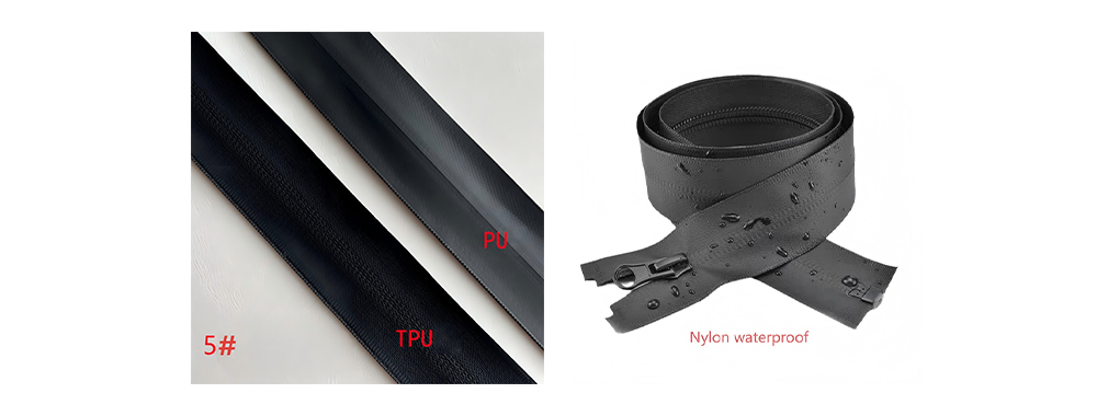 Types of Waterproof Zippers