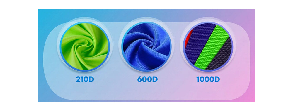 The D number range of Denier bag fabrics