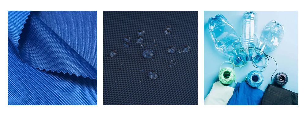 Picture display of polyester nylon and rPET