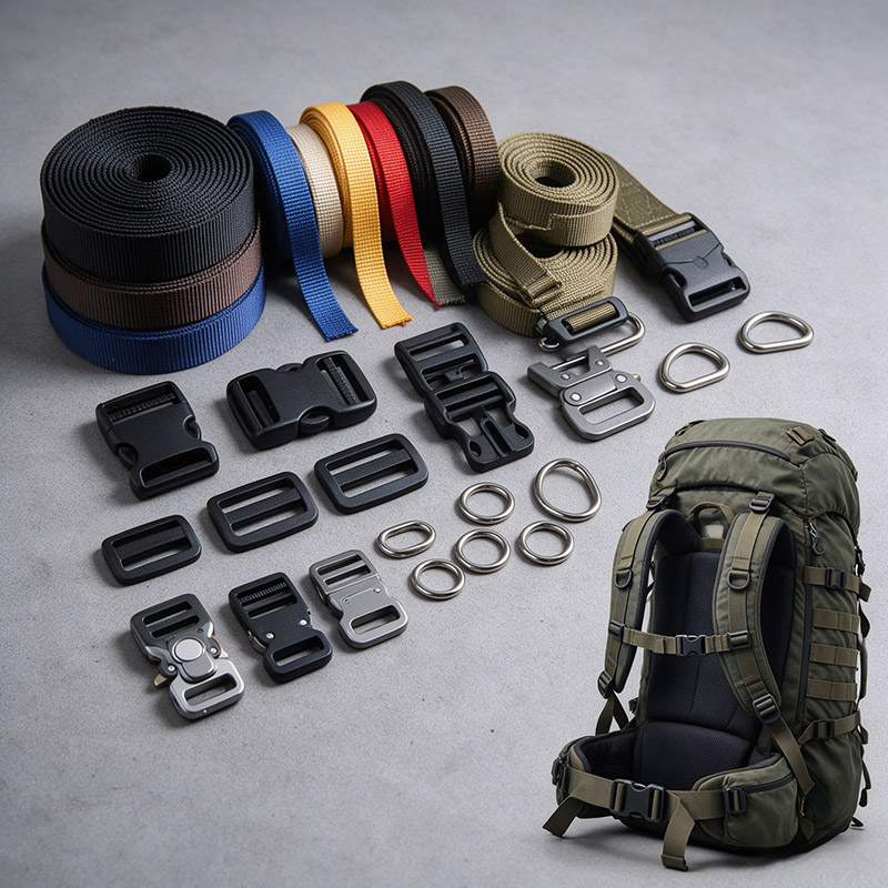 How to Choose the Right Webbing and Buckles for Backpacks?